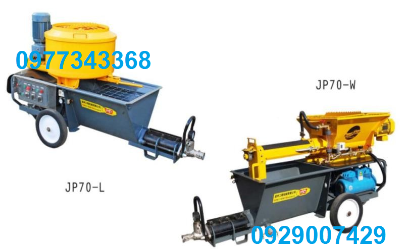 Máy trộn vữa xi măng trục vít - Máy phun vữa XB-D